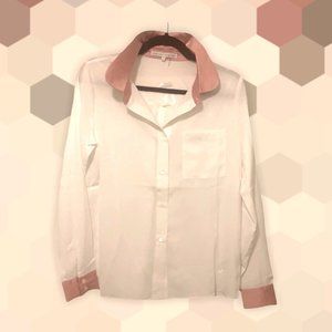 ENGLISH FACTORY White Button Down Top - NWOT